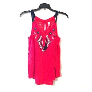 America Colored Tank-Top